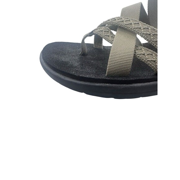 Teva Womens Voya Zillesa Mahani Burnt Olive 6 37 Flip Flops Thong Sandals - Picture 6 of 16